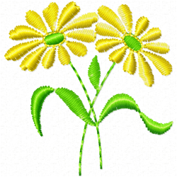Flowers And Tree Embroidery Design 4 Flowers And Tree Embroidery Design 4